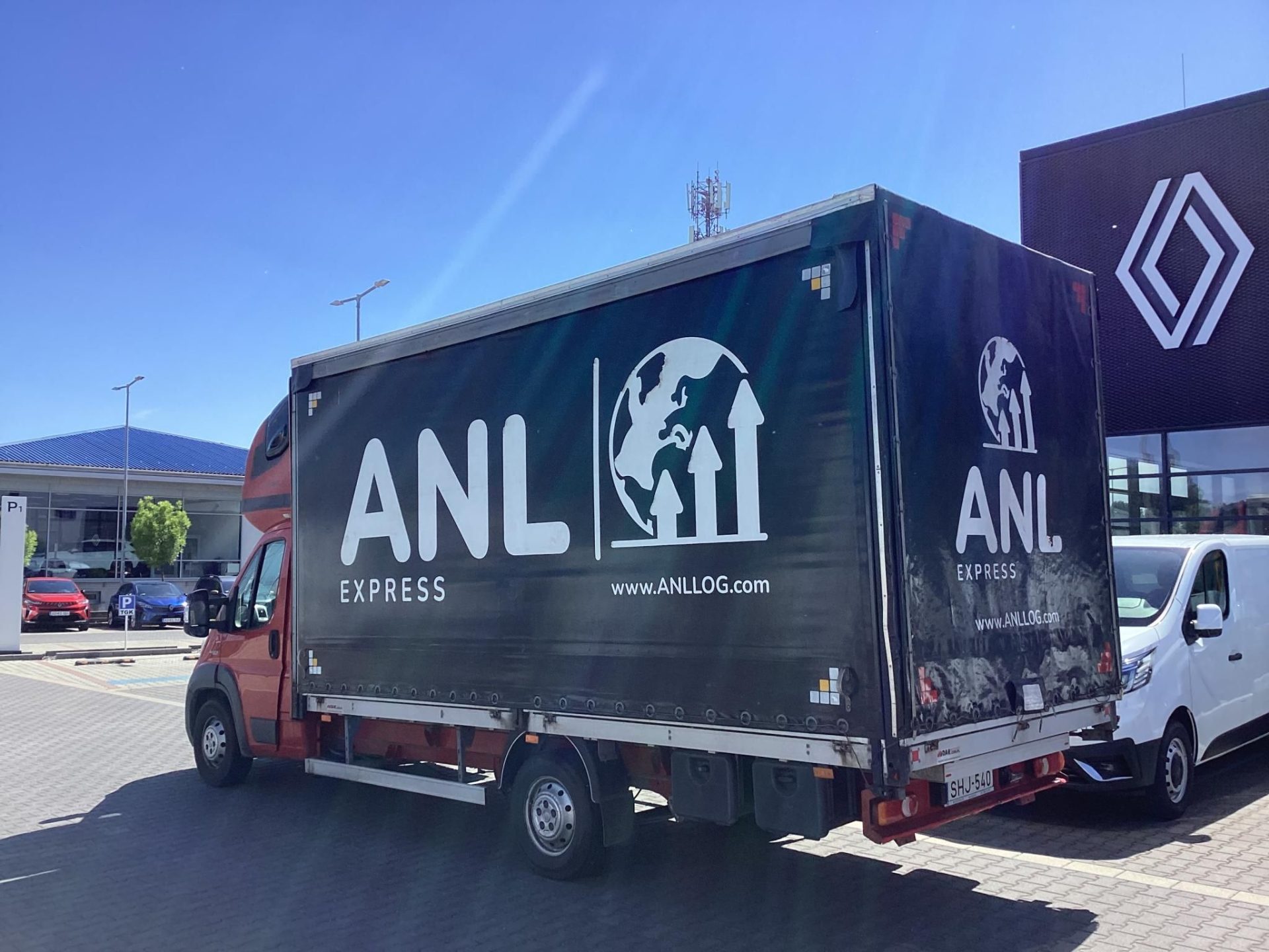 FIAT DUCATO Maxi 2.3 Mjet XLWB 3.5 t Euro 6 /// 10 raklapos plató kétoldalt feszíthető rolóponyvával !