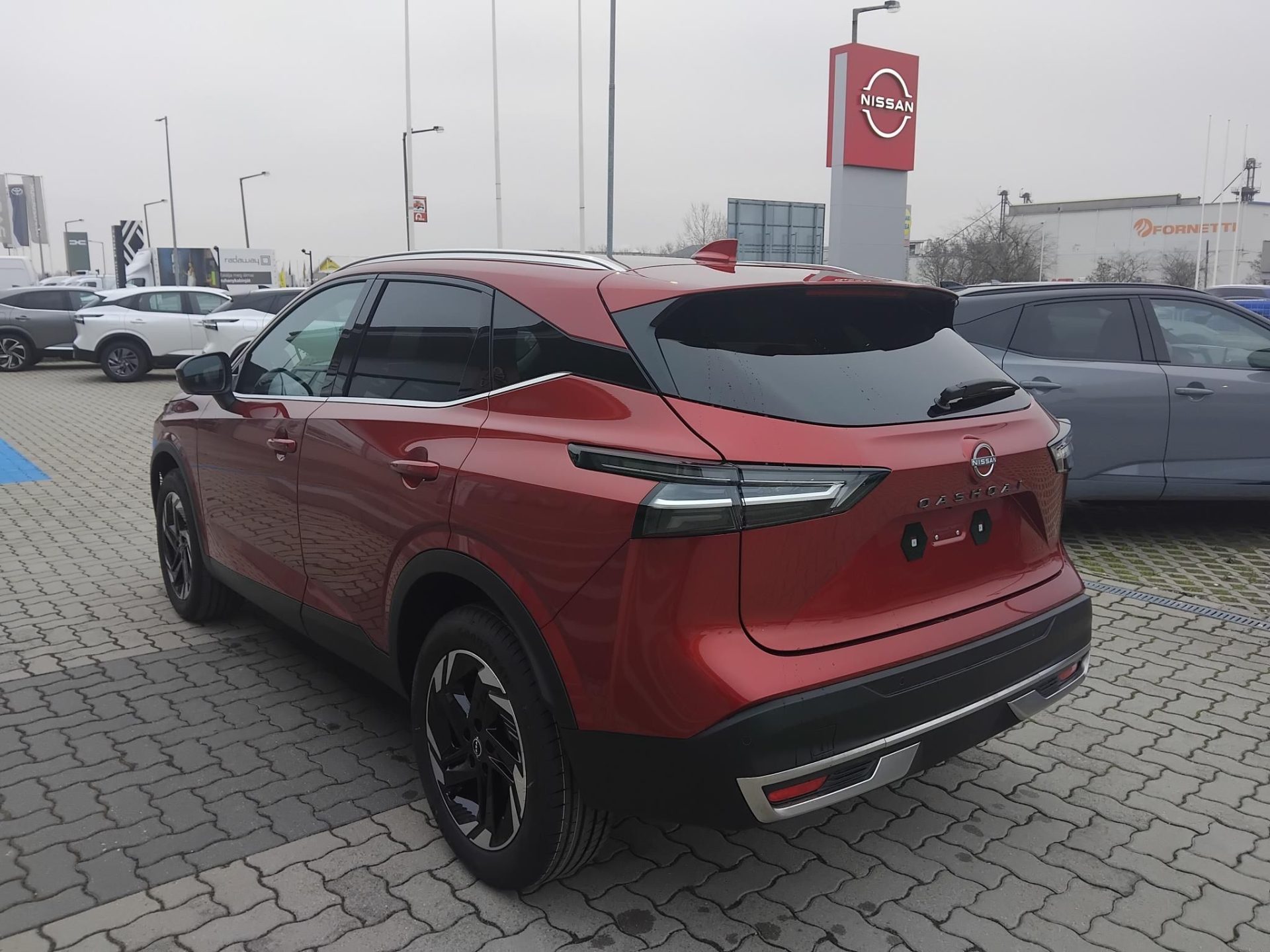 NISSAN QASHQAI 1.3 DIG-T Mild Hybrid N-Connecta X-Tronic NAGY KEDVEZMÉNY! 360 FOKOS KAMERA+NAPLEMENTE VÖRÖS!