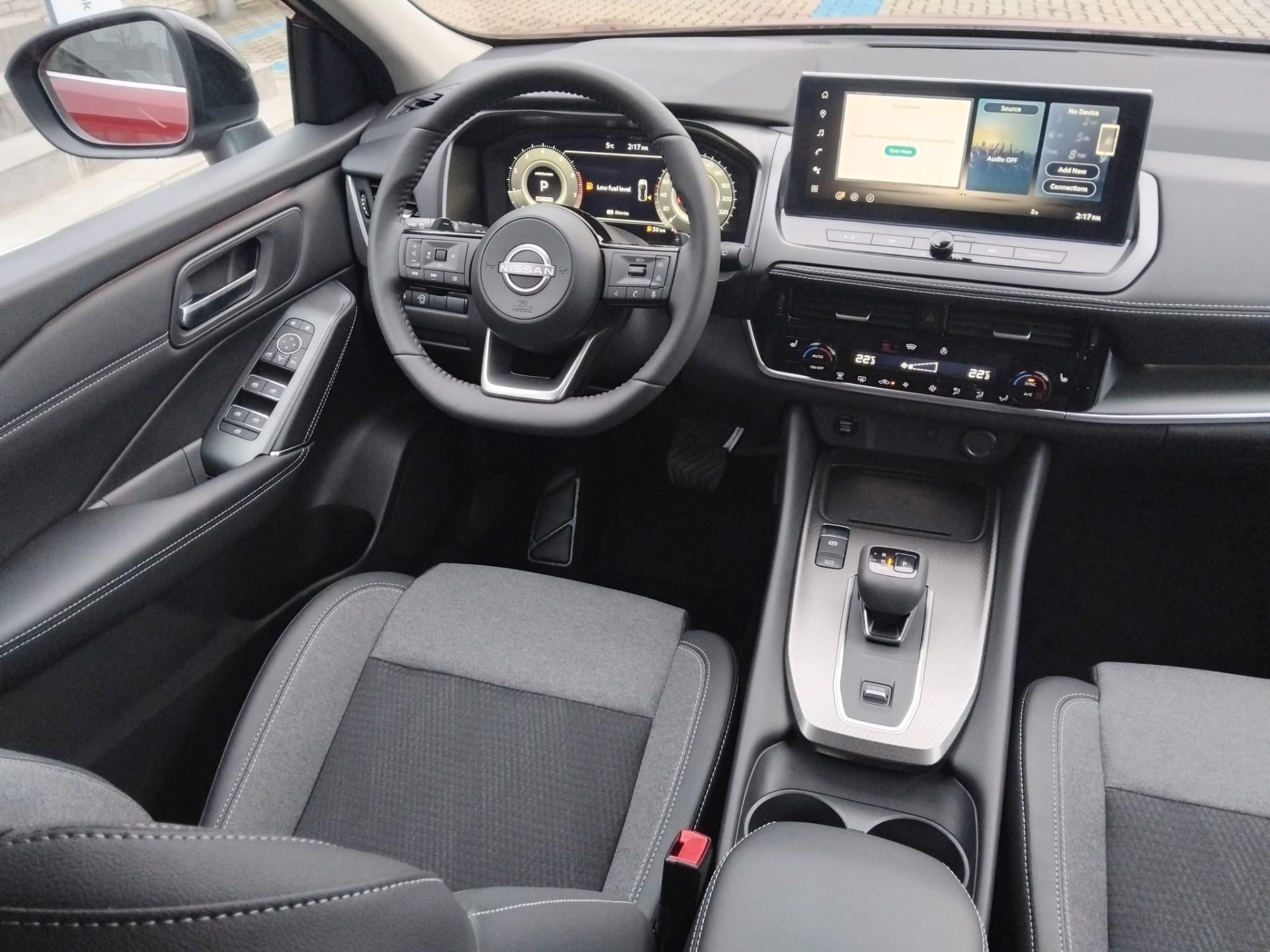 NISSAN QASHQAI 1.3 DIG-T Mild Hybrid N-Connecta X-Tronic NAGY KEDVEZMÉNY! 360 FOKOS KAMERA+NAPLEMENTE VÖRÖS!