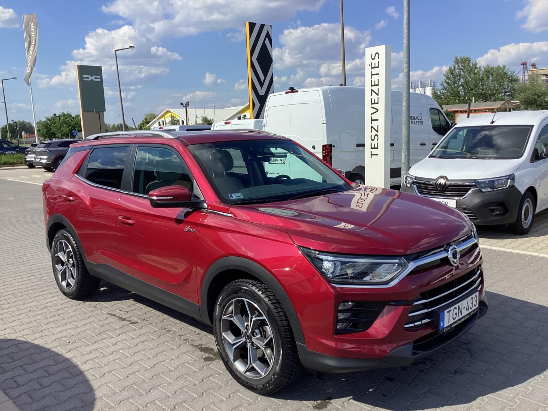 SSANGYONG KORANDO 1.5 Turbo GDI Style+ Mo.-i.1.tul! 55e km ! GYÁRI GARANCIA 2027.06.-ig v. 100e km! NAVI/KAMERA